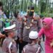 Kunker ke Mapolres Kapuas, Kapolda Disambut Polisi Cilik