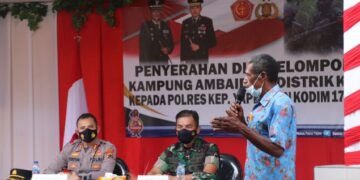 KKB Kampung Ambaidiru Serahkan Diri Kepangkuan NKRI