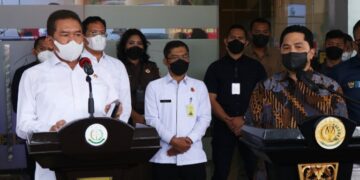 Jaksa Agung Terima Kunjungan Menteri BUMN