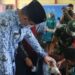 Bupati Lamandau Tinjau Vaksinasi Anak Usia 6-11 Tahun di Kecamatan Mentobi Raya