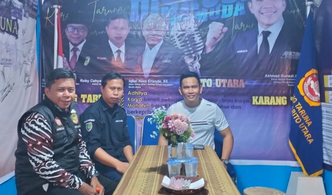 Anggota DPRD Barito Utara, Hasrat dan Pengurus Karang Taruna Kabupaten Barito Utara