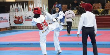Taekwondo Persembahkan Medali Pertama Kalteng pada Ajang POPNAS XVI di Palembang