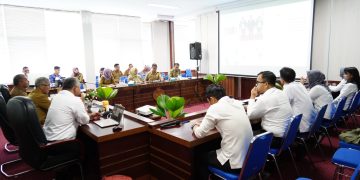 Pemprov Bersama BPK Perwakilan Kalteng Gelar Exit Meeting Pengelolaan Mandatory Spending