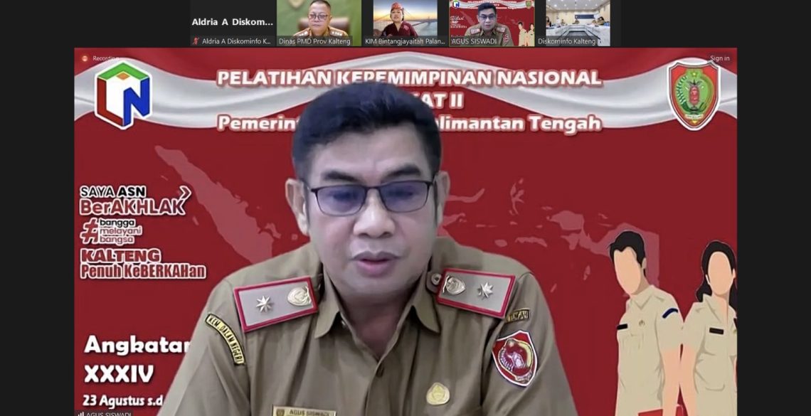 Kepala Dinas Komunikasi, Informatika, Persandian dan Statistik (Diskominfosantik) Provinsi Kalimantan Tengah (Prov. Kalteng), Agus Siswadi