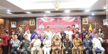 Sekda Nuryakin Buka Dialog Pembinaan dan Peran Serta Ormas Jelang Pemilu 2024