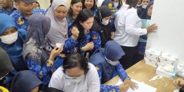 Pastikan ASN Bebas Narkoba, Satresnarkoba Polres Pulpis Gelar Tes Urine