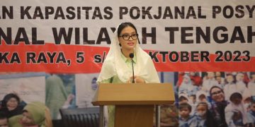 Ketua TP PKK Kalteng Buka Acara Peningkatan Kapasitas Pokjanal Posyandu Per Regional Wilayah Tengah