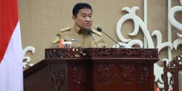 Wagub dan Ketua DPRD Tandatangani Persetujuan Bersama Raperda Provinsi Kalteng Tentang Pengelolaan Keuangan Daerah