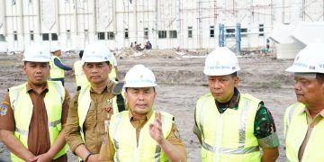 Tinjau Pembangunan RSUD Hanau, Gubernur Kalteng Sebut Progres Sudah Mencapai 88 persen