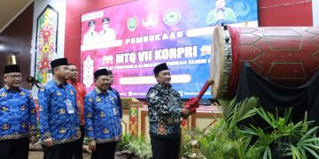 Wagub Kalteng Buka MTQ VII KORPRI Tingkat Prov. Kalteng Tahun 2023