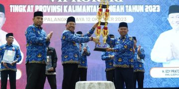 Sekda Nuryakin Tutup Secara Resmi MTQ VII KORPRI Kalteng 2023