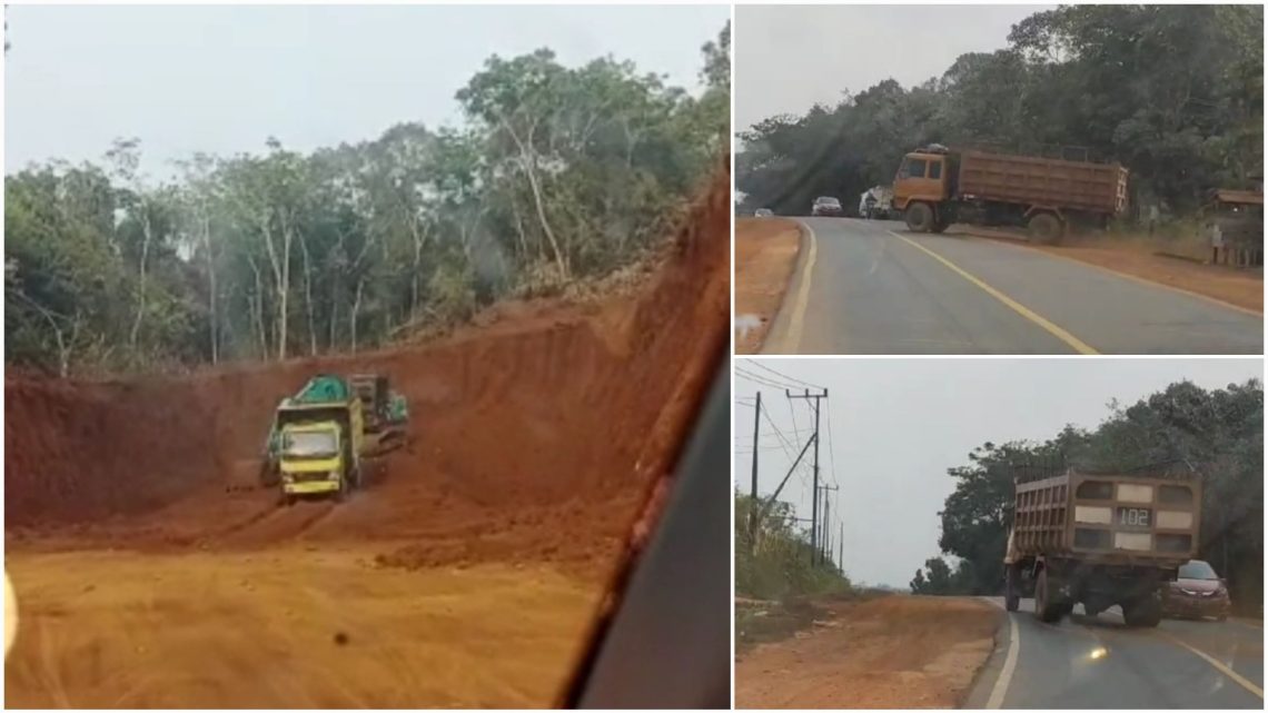 Penambangan galian C diduga ilegal di Desa Rubung Buyung, Cempaga, Kotim. Foto: ist