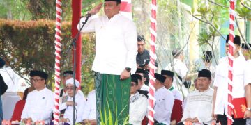 Wagub H.Edy Pratowo Pimpin Apel Hari Santri Tingkat Provinsi Kalteng Tahun 2023