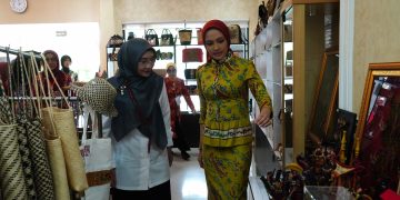 Ketua Dekranasda Pusat Wury Ma`ruf Amin Kunjungi Dekranasda Kalteng