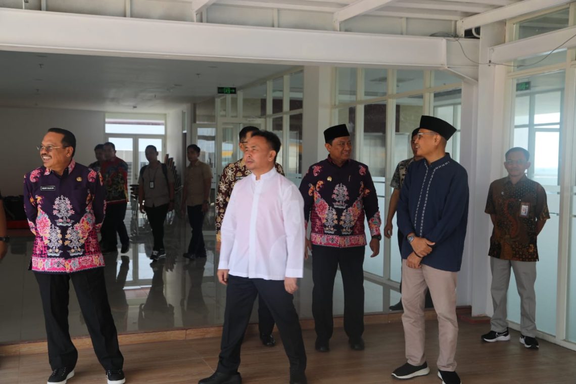 Gubernur Kalteng, H. Sugianto Sabran, berkunjung ke Kantor Perwakilan Badan Pengawasan Keuangan dan Pembangunan (BPKP) Kalteng