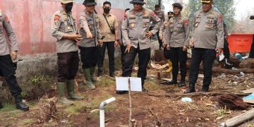 Kapolda Kalteng Tinjau Posko Karhutla dan Lakukan Evaluasi di Kabupaten Pulang Pisau