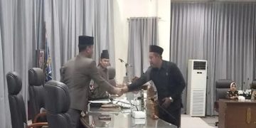 DPRD Barut paripurna penyampaian pidato pengantar APBD-P 2023