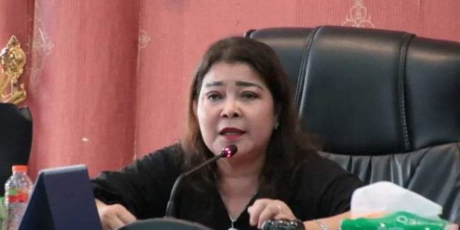 Anggota DPRD Kalteng, Nenie A Lambung