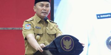 Pemprov. Kalteng Gelar Rakor Sekaligus Pengukuhan Pengurus DPD APDESI Masa Bakti 2023-2028