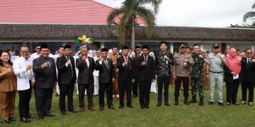 Sahli KSDM Suhaemi Pimpin Upacara HKN Ke-59 Lingkup Provinsi Kalteng
