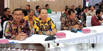 Asisten III Setda Mura Ikuti Rakordalev Pelaksanaan RPD Provinsi Kalteng