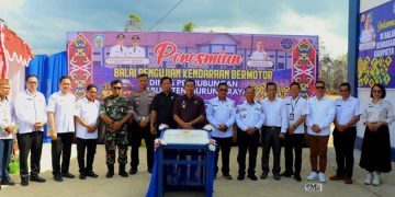 Bupati Mura Resmikan Balai Pengujian Kendaraan Bermotor