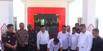 Bupati Perdie Resmikan Gedung Baru Dinas Perkimtan