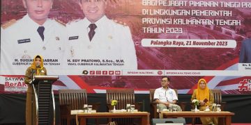 Pemprov Kalteng Gelar Pelatihan Capacity Building Bagi Pejabat Pimpinan Tinggi Pratama