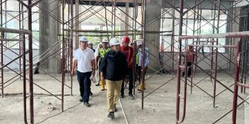 Wagub Kalteng Tinjau Pembangunan Rumah Sakit Hanau di Seruyan