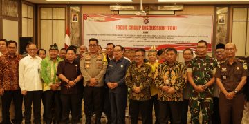 Plh. Asisten Pemkesra Hadiri FGD Penyamaan Persepsi Terkait Kampanye Pemilu 2024