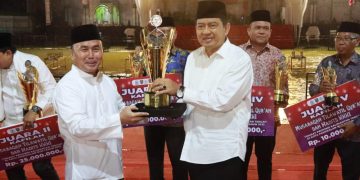 Gubernur Sugianto Sabran Tutup MTQH XXXI Tingkat Provinsi Kalteng