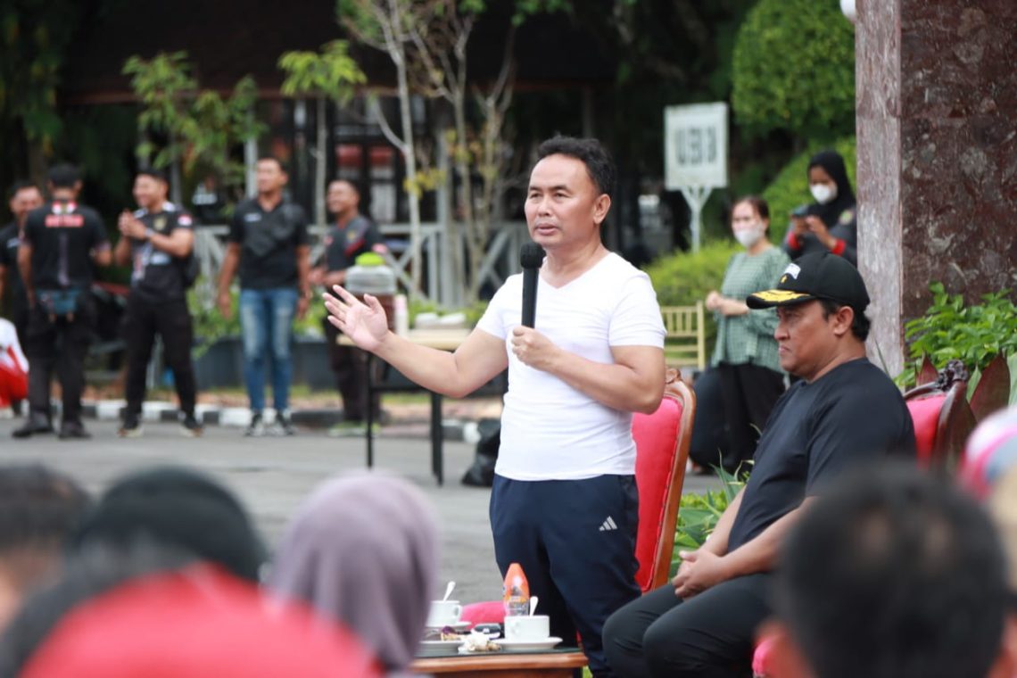 Gubernur Kalteng H. Sugianto Sabran berikan arahan