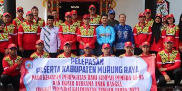 Murung Raya Kirim Peserta Ikrar Bersama Anak Bangsa 2023