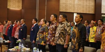 Kepala Badan Kesbangpol Hadiri Pelantikan dan Pengukuhan Pengurus KONI Prov. Kalteng