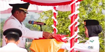 Bupati Mura Pimpin Upacara HUT ke-78 RI