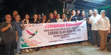 Ketum KONI Kalteng Beri Semangat Atlet Biliar Hadapi Pra PON