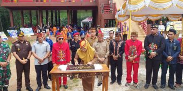 Agustiar Sabran Apresiasi Peresmian Betang Bandar DAD Pulpis