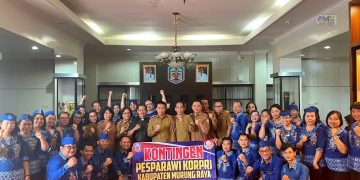 Murung Raya Kirim 50 Peserta Ikuti Pesparawi KORPRI IV Tingkat Provinsi Kalteng