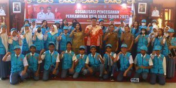 DP3A DALDUKKB Mura Sosialisasi Pencegahan Perkawinan Anak Usia Dini 2023