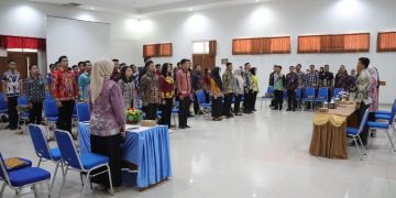 Pemprov Kalteng Lakukan Penyerahan SK IPDN Angkatan XXIX dan SPMT Angkatan XXX