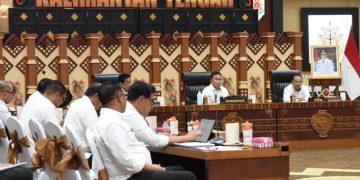 Gubernur Sugianto Pimpin Evaluasi Kinerja 2023