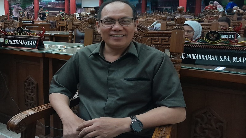 Ketua Komisi C DPRD Kota Palangka Raya Hasan Busyairi