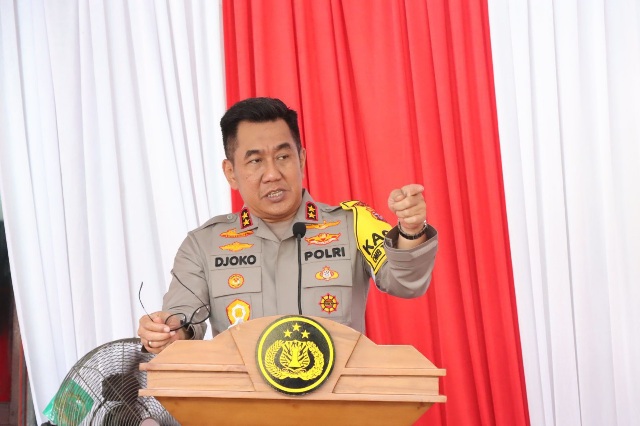 Kapolda Kalteng Irjen Pol Drs. Djoko Poerwanto. Foto: Bidhumas Polda Kalteng