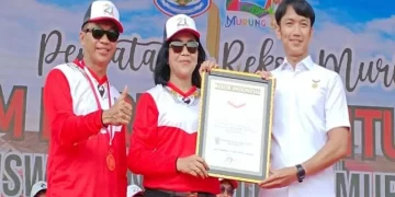 Ribuan Pelajar di Murung Raya Ikuti Senam Berencana Genre