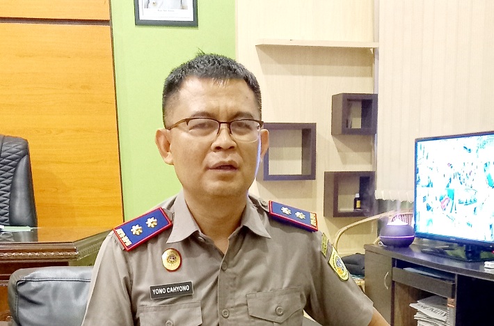 Kepala Kantor Agraria dan Tata Ruang/Badan Pertanahan Nasional (ATR/BPN) Kota Palangka Raya, Yono Cahyono. Foto: fer