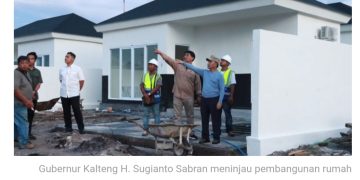 Gubernur Kalteng Kembali Tinjau Pembangunan RS Hanau