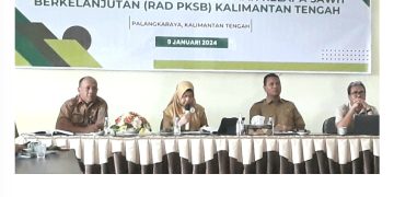Disbun Kalteng Selenggarakan Workshop RAD PKSB Kalteng Tahun 2024