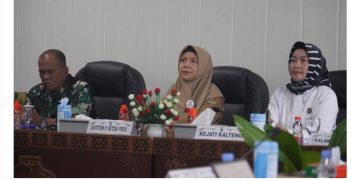 Rakor Pengendalian Inflasi secara virtual