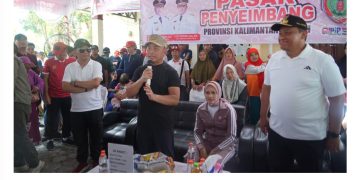 Sugianto Buka Pasar Penyeimbang di Empat Kecamatan Kotim