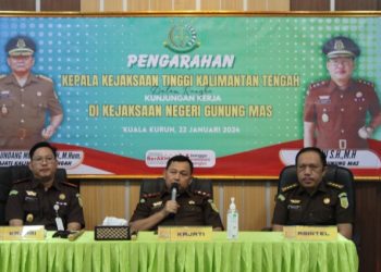 Kunker ke Gumas, Kajati: Tingkatkan Profesionalitas Penanganan Perkara